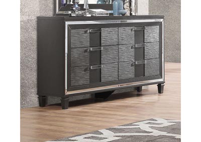 Image for Pisa Metallic Grey Dresser