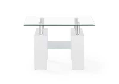 Image for White End Table