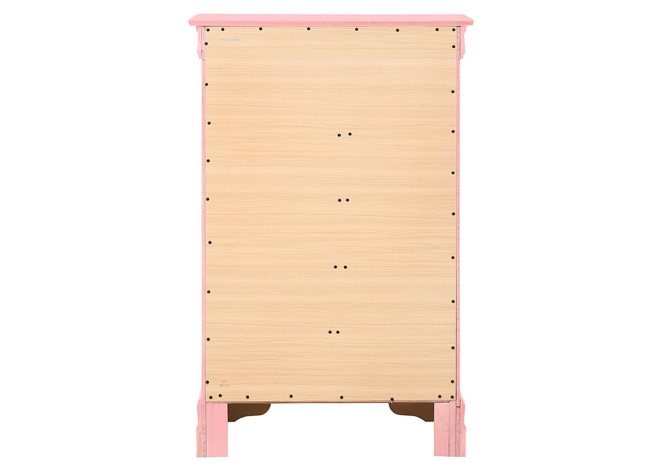 Louis Phillipe Pink Chest,Glory Furniture