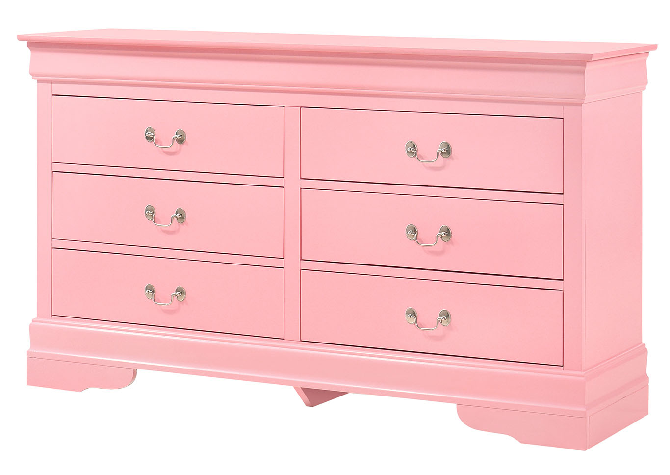 Louis Phillipe Pink Dresser,Glory Furniture