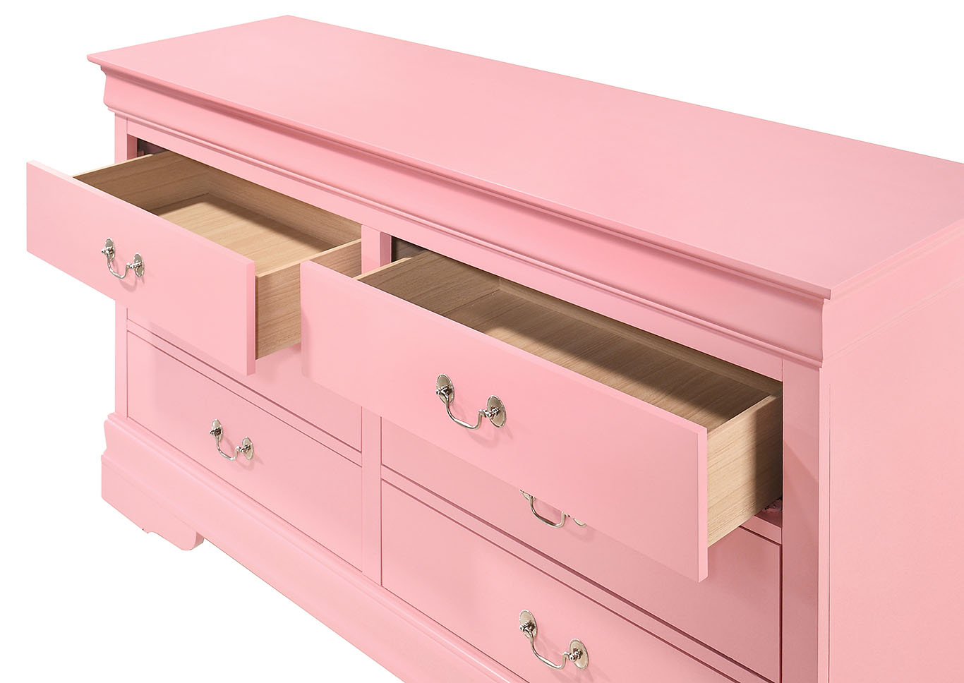 Louis Phillipe Pink Dresser,Glory Furniture