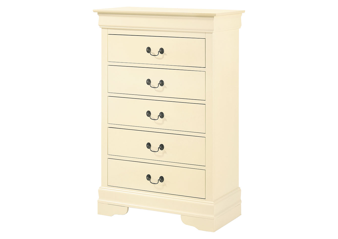 Louis Phillipe Beige Chest,Glory Furniture