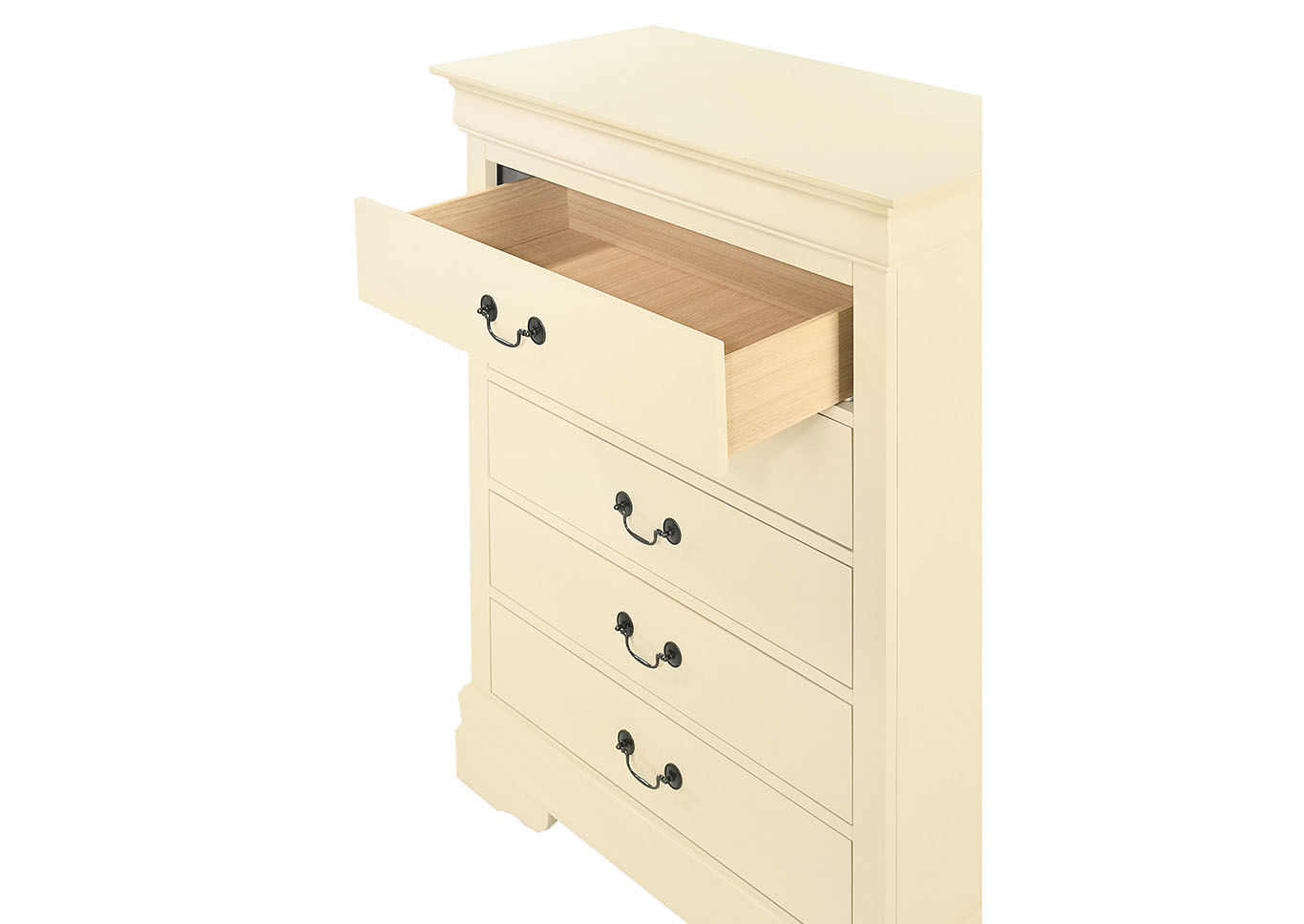 Louis Phillipe Beige Chest,Glory Furniture