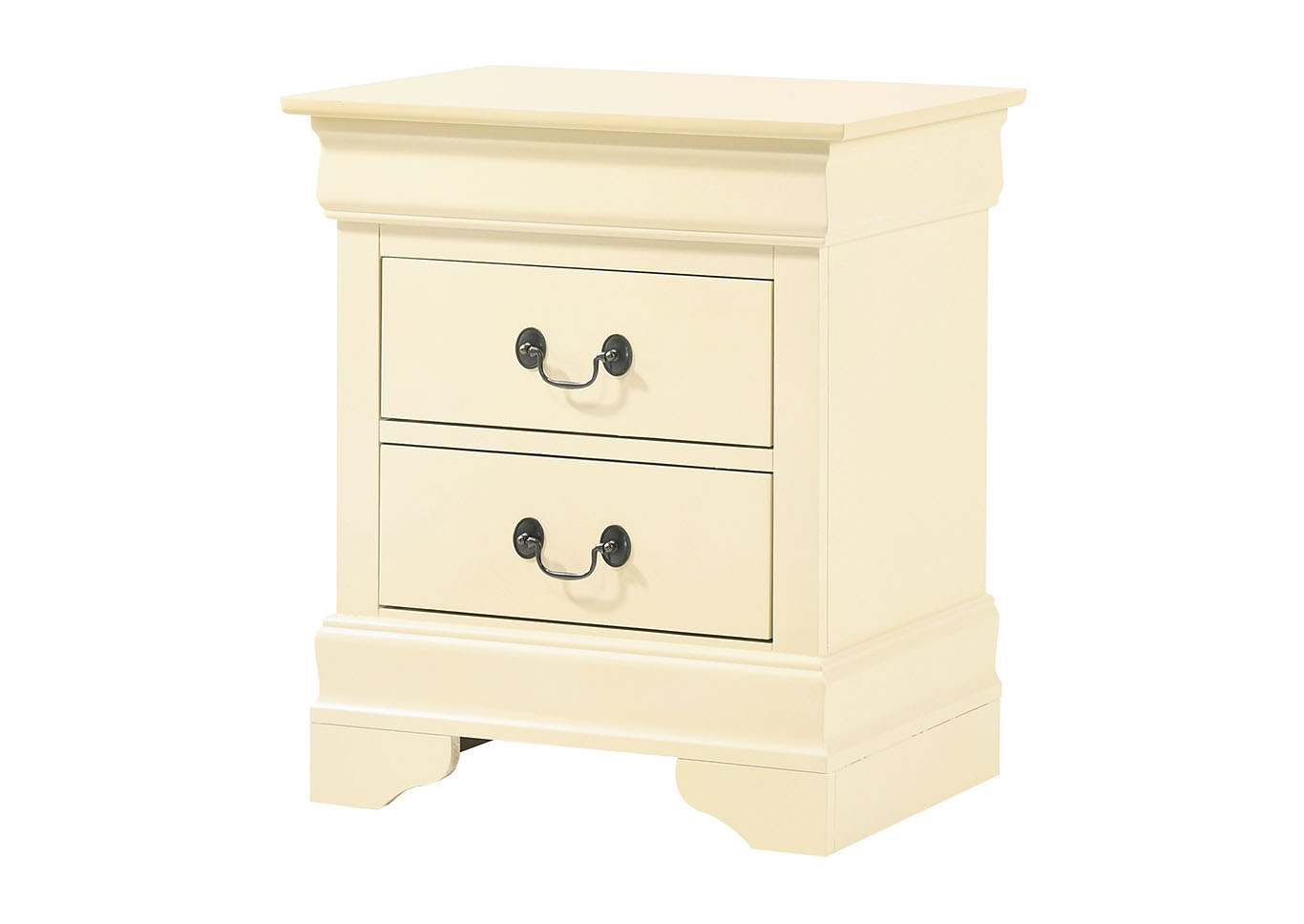 Louis Phillipe Beige Nightstand,Glory Furniture