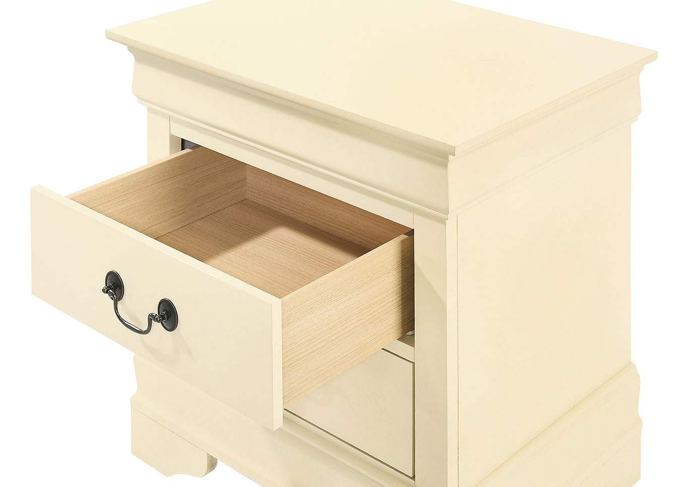 Louis Phillipe Beige Nightstand,Glory Furniture