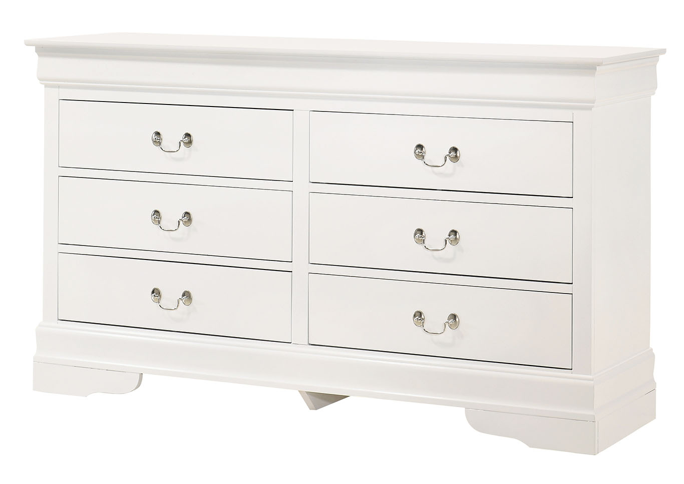 Louis Phillipe White Dresser,Glory Furniture