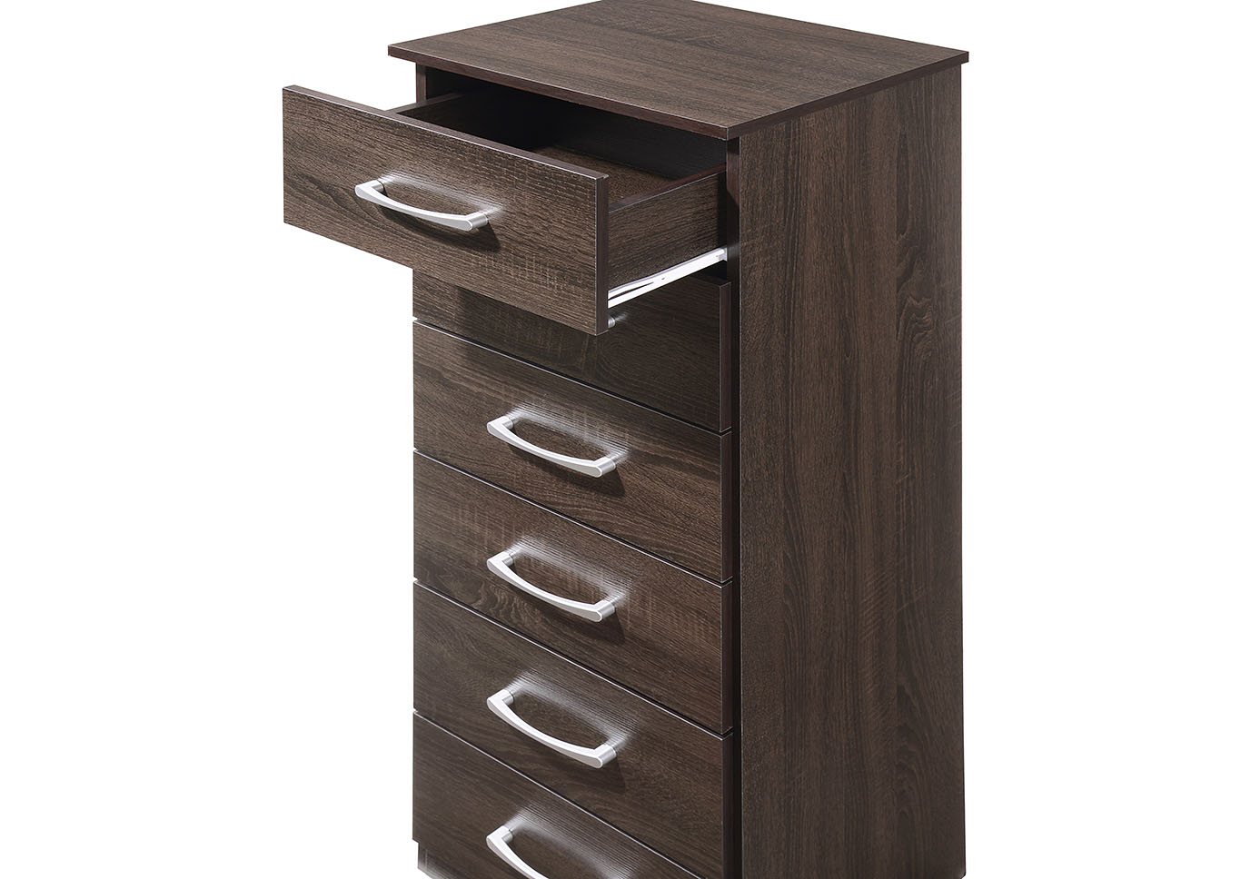 Boston Dark Brown Chest,Glory Furniture