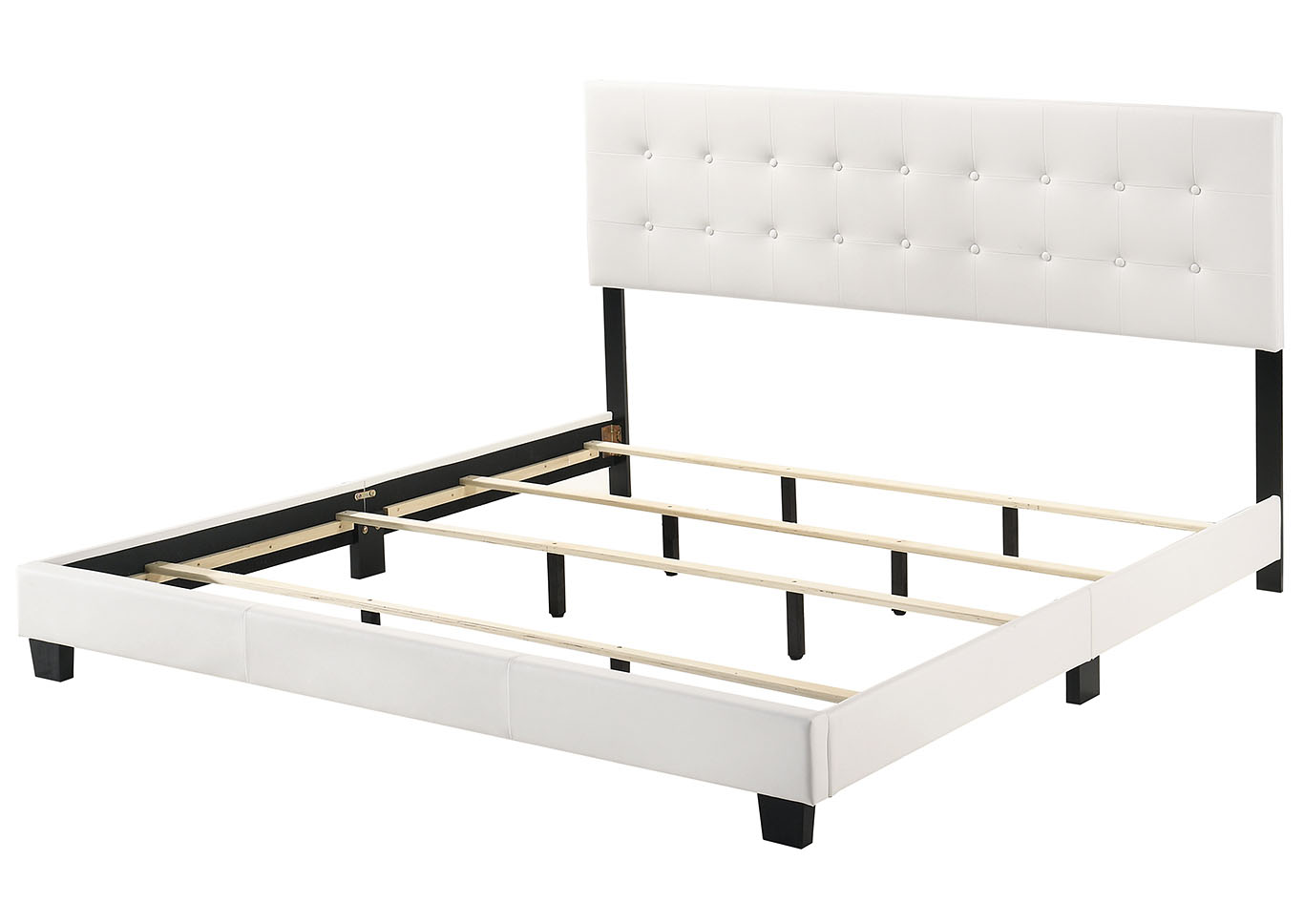 Caldwell White King Bed,Glory Furniture