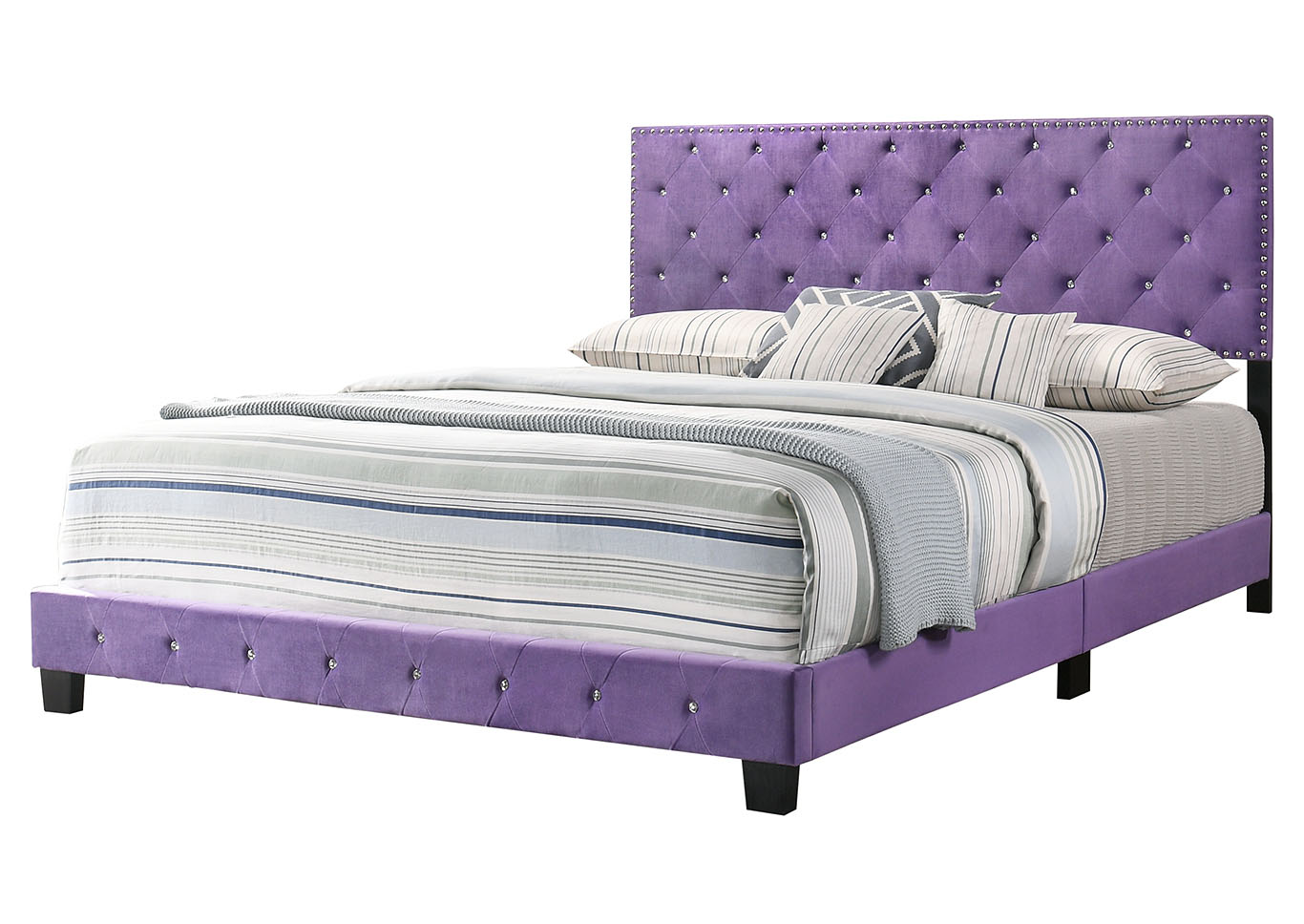 Suffolk Cherry King Bed,Glory Furniture