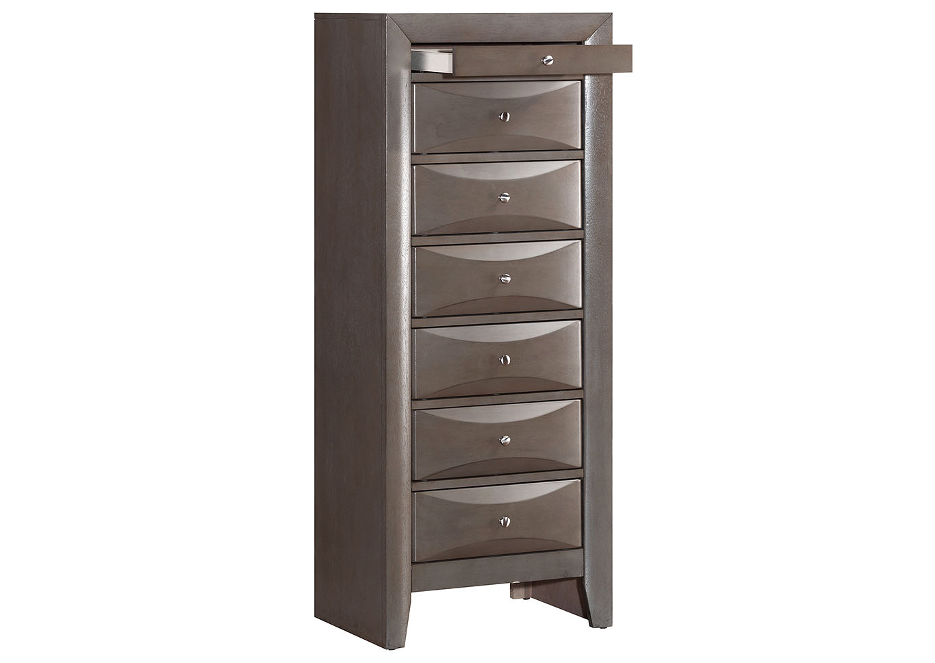 Gray 7 Drawer Lingerie Chest,Glory Furniture
