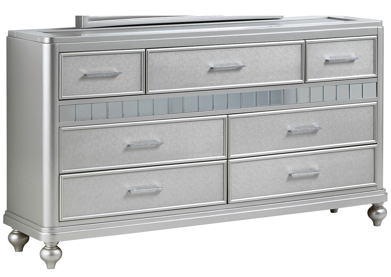 Silver Champagne Dresser,Glory Furniture