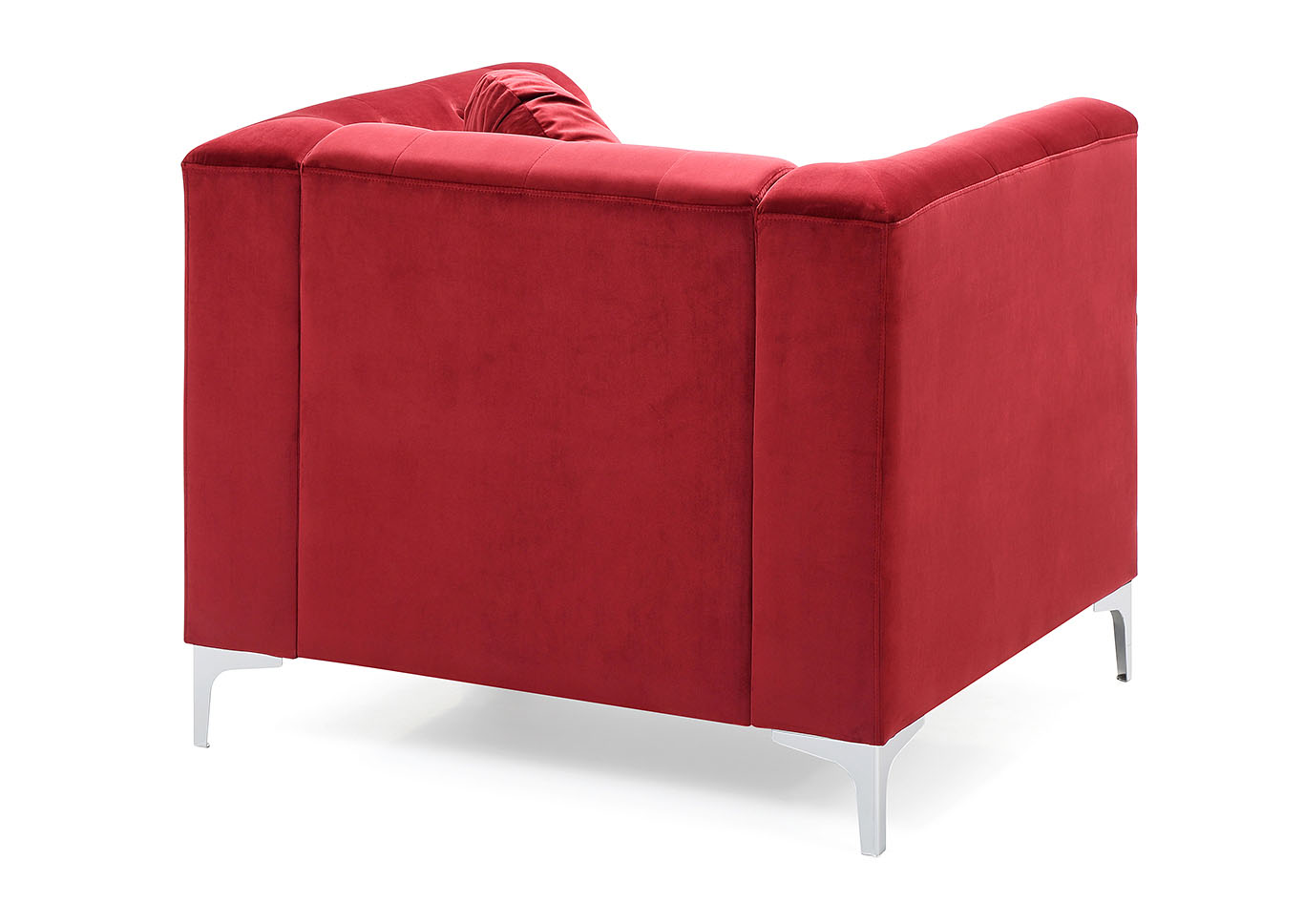 Pompano Burgundy Chair,Glory Furniture