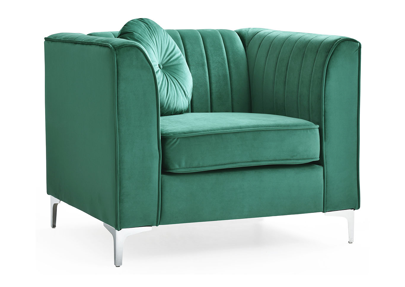 Delray Green Chair,Glory Furniture