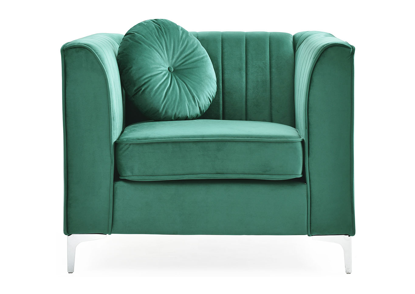 Delray Green Chair,Glory Furniture