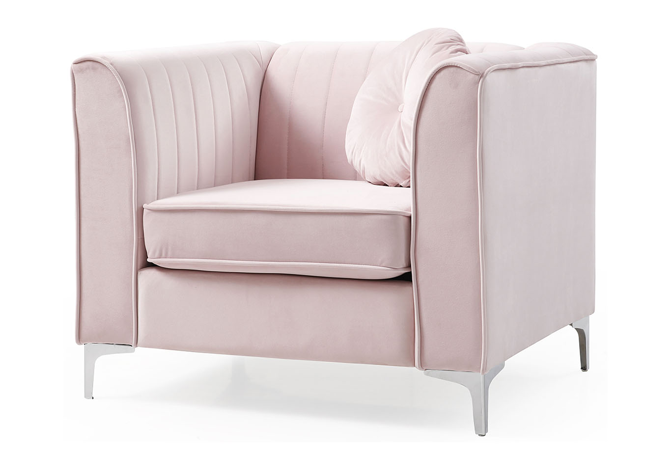 Delray Pink Chair,Glory Furniture