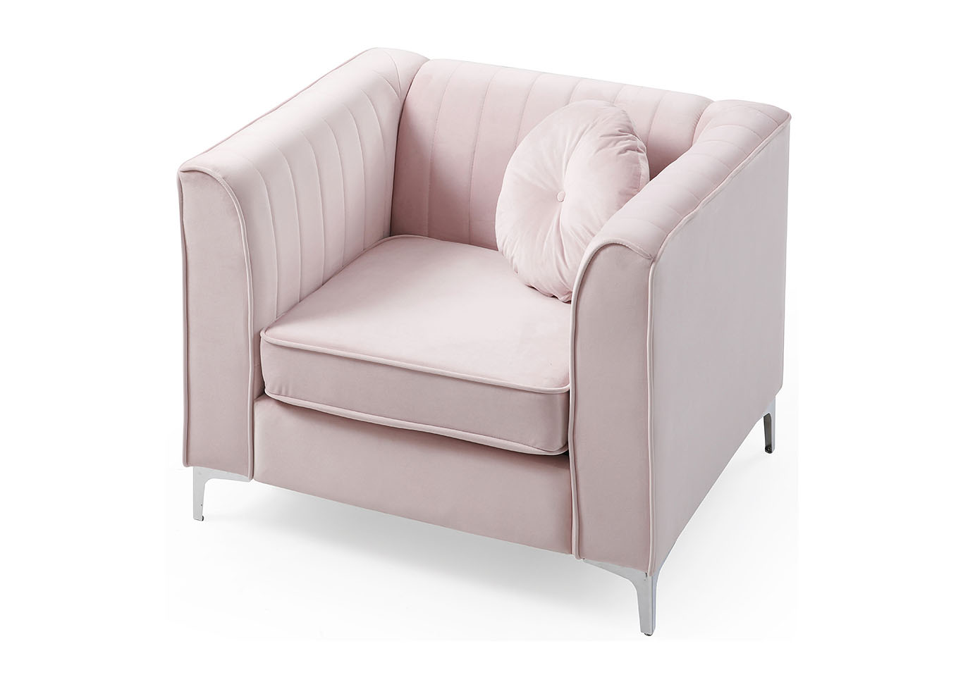 Delray Pink Chair,Glory Furniture