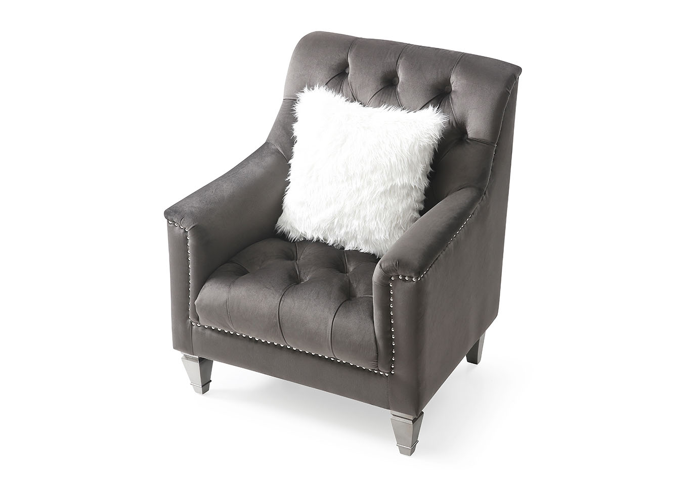 Dania Gray Chair,Glory Furniture