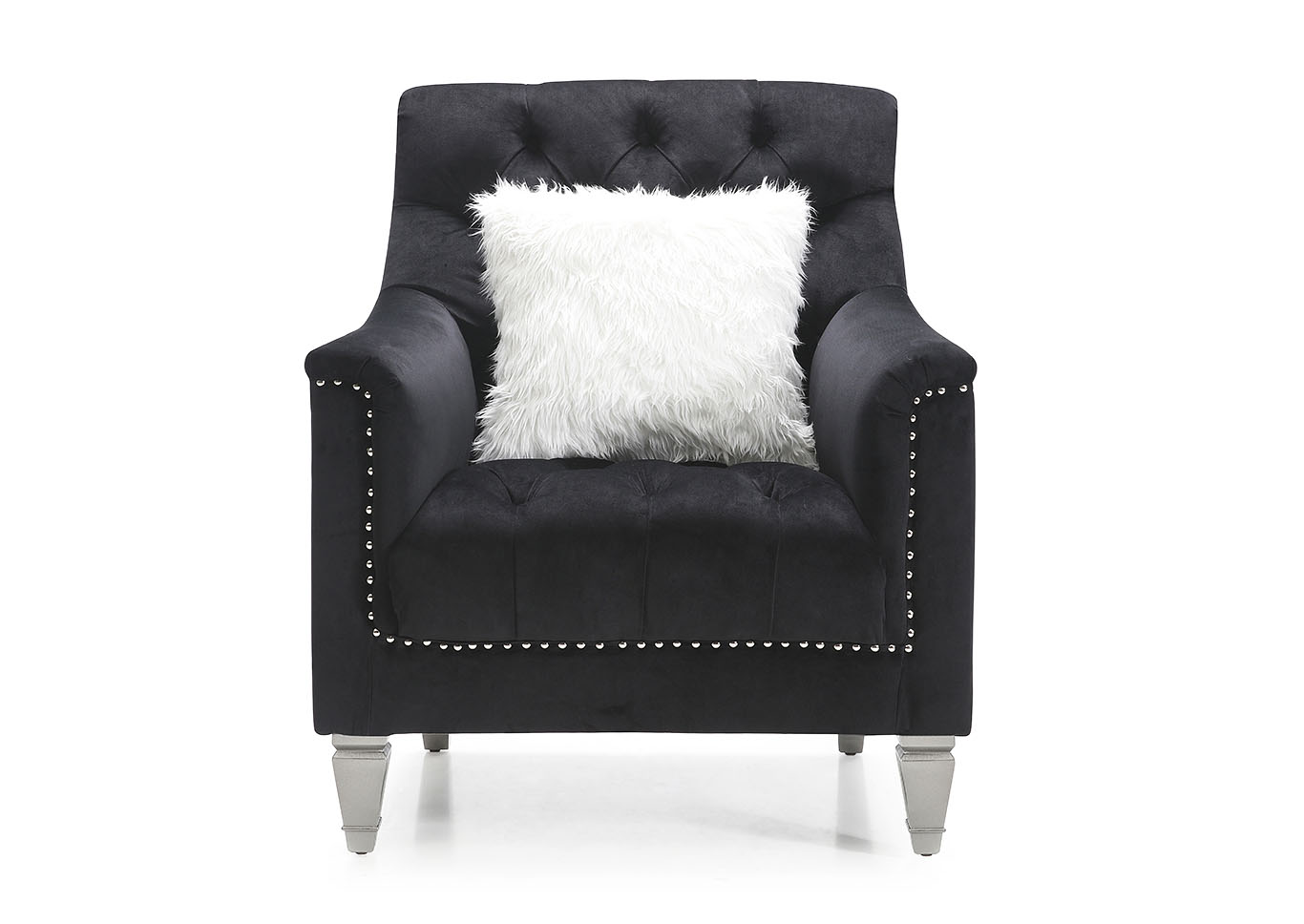 Dania Black Chair,Glory Furniture