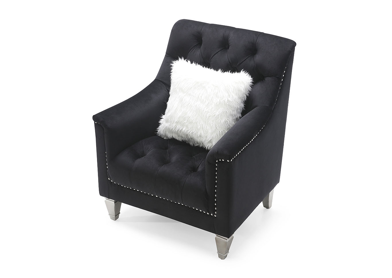 Dania Black Chair,Glory Furniture