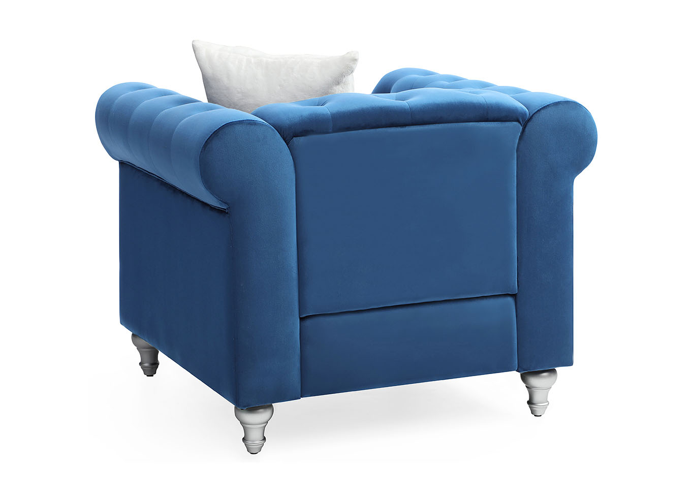 Raisa Navy Blue Chair,Glory Furniture