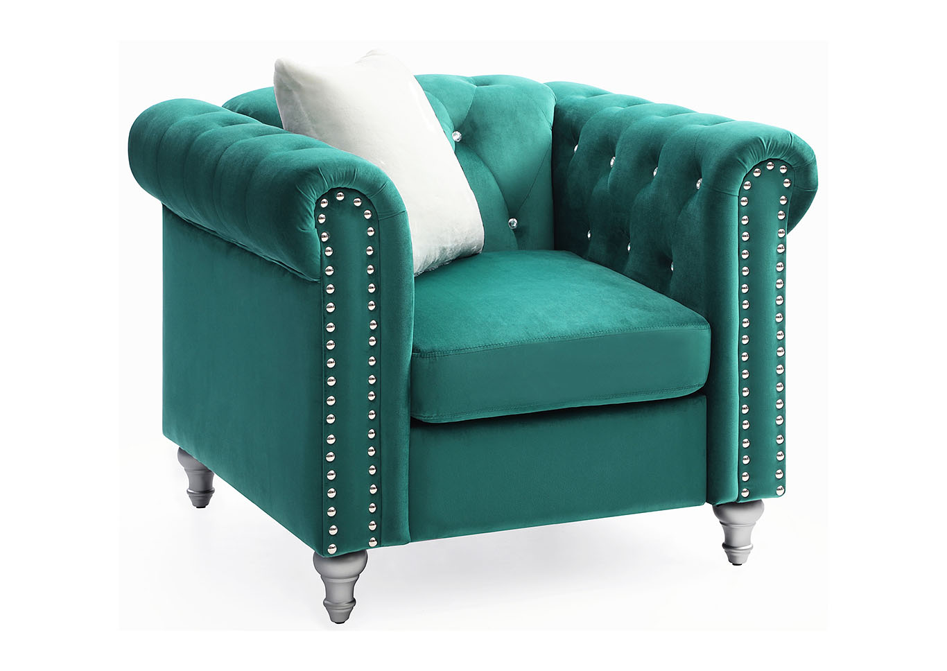 Raisa Green Chair,Glory Furniture