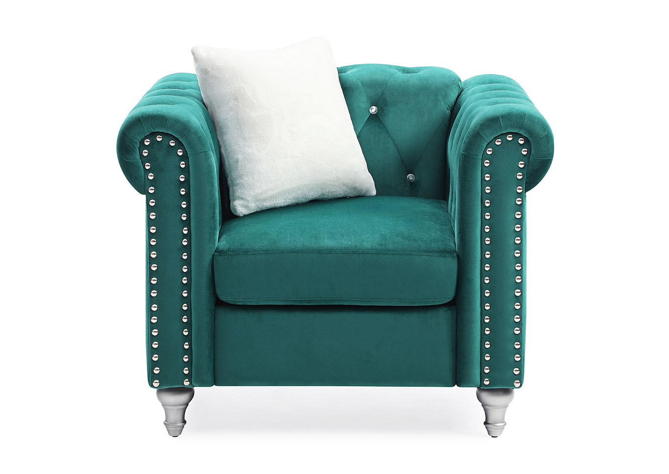 Raisa Green Chair,Glory Furniture