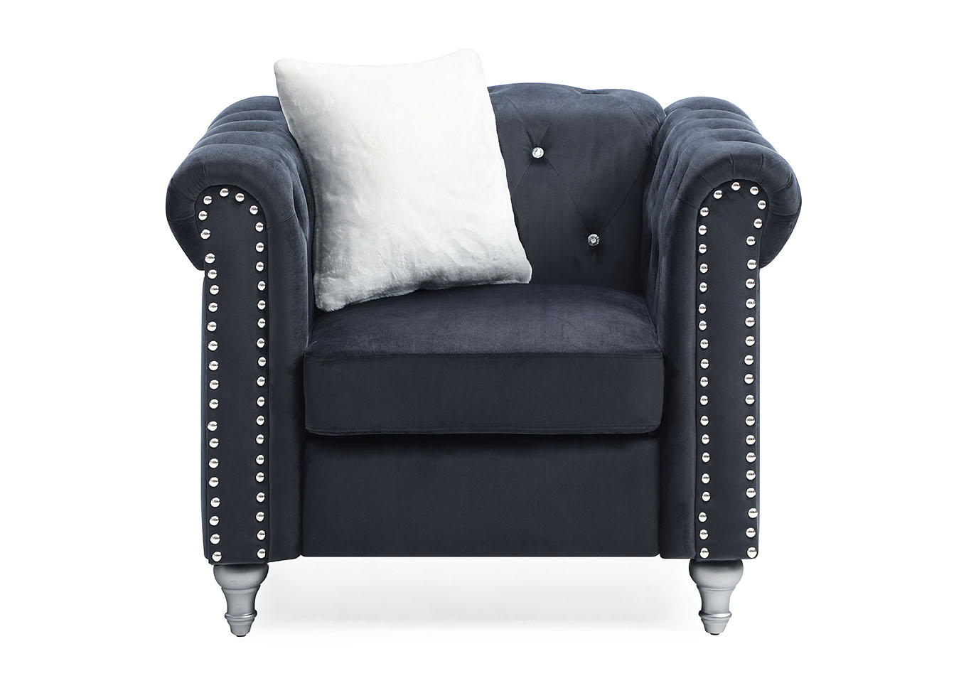 Raisa Black Chair,Glory Furniture