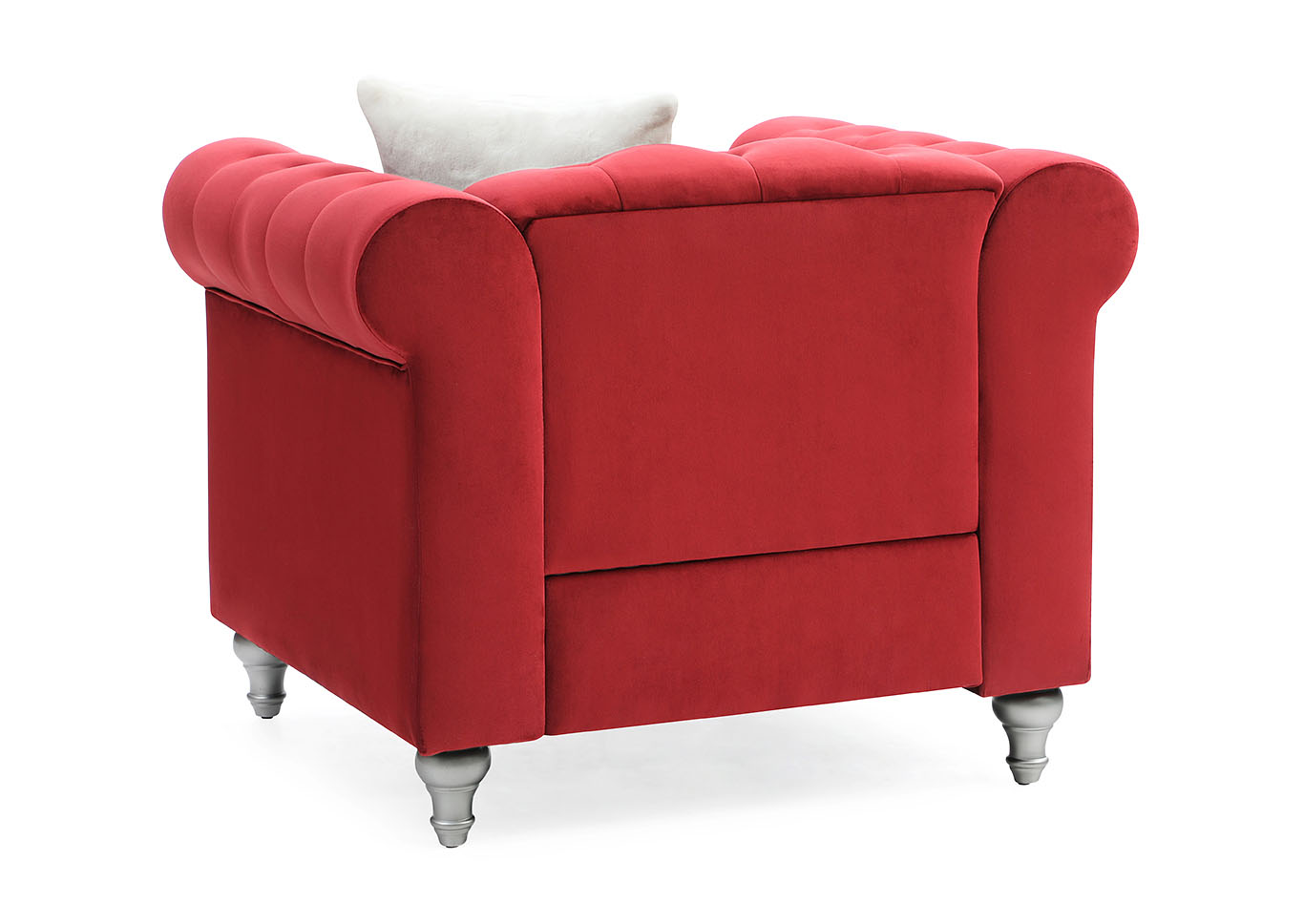 Raisa Burgundy Chair,Glory Furniture