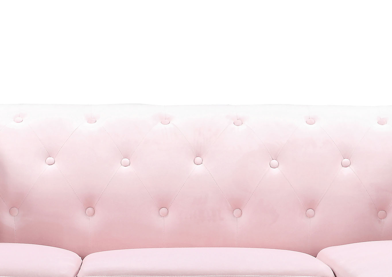 Pompano Pink Stationary Sofa,Glory Furniture