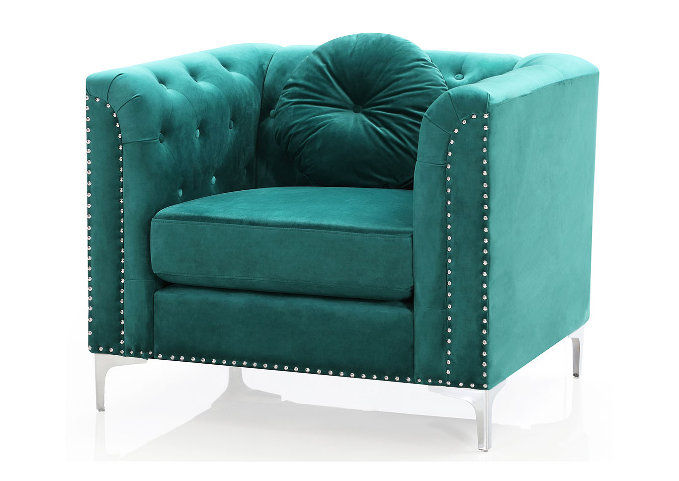 Pompano Green Chair,Glory Furniture