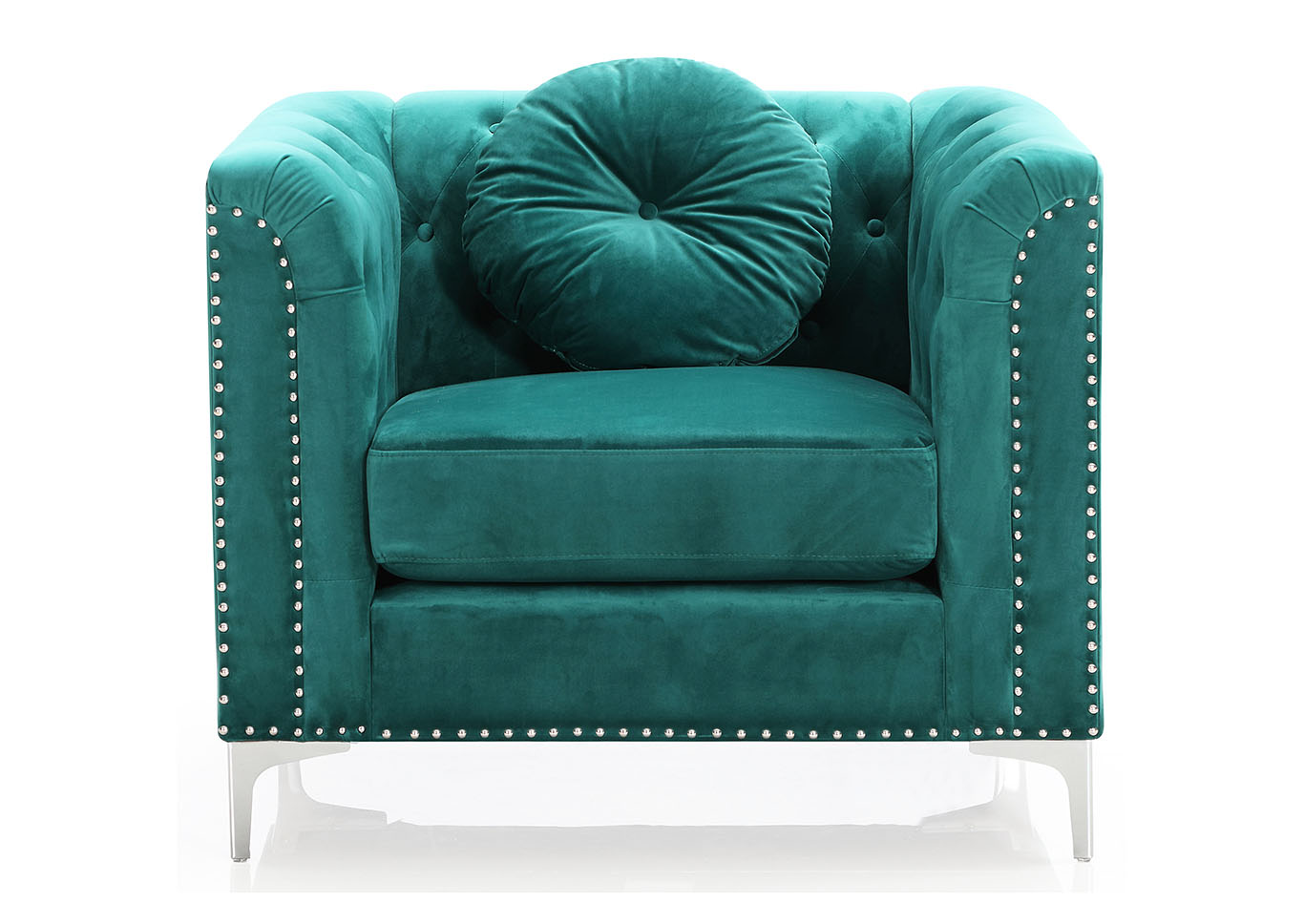 Pompano Green Chair,Glory Furniture