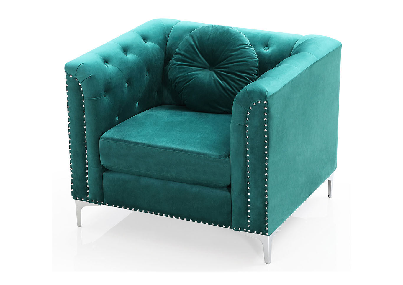 Pompano Green Chair,Glory Furniture