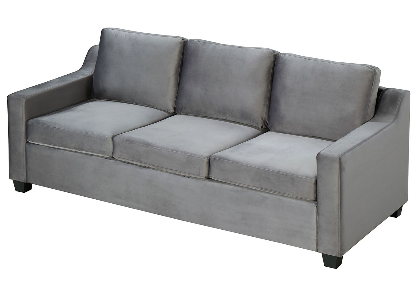 Ashley Gray Stationary Sofa,Glory Furniture