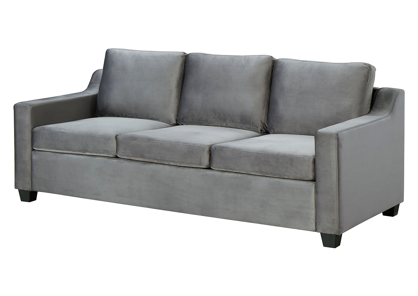 Ashley Gray Stationary Sofa,Glory Furniture