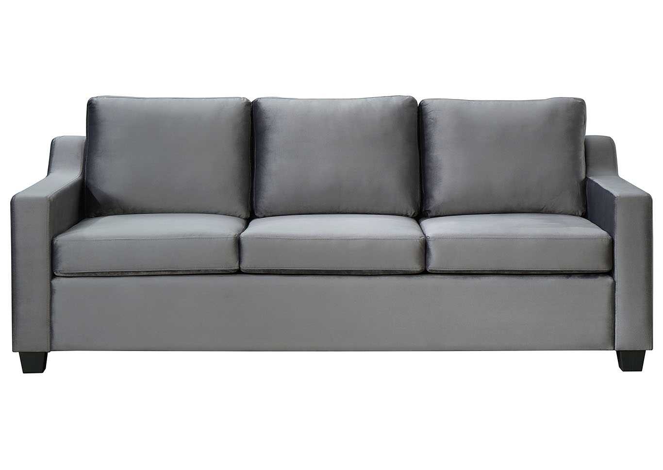 Ashley Gray Stationary Sofa,Glory Furniture