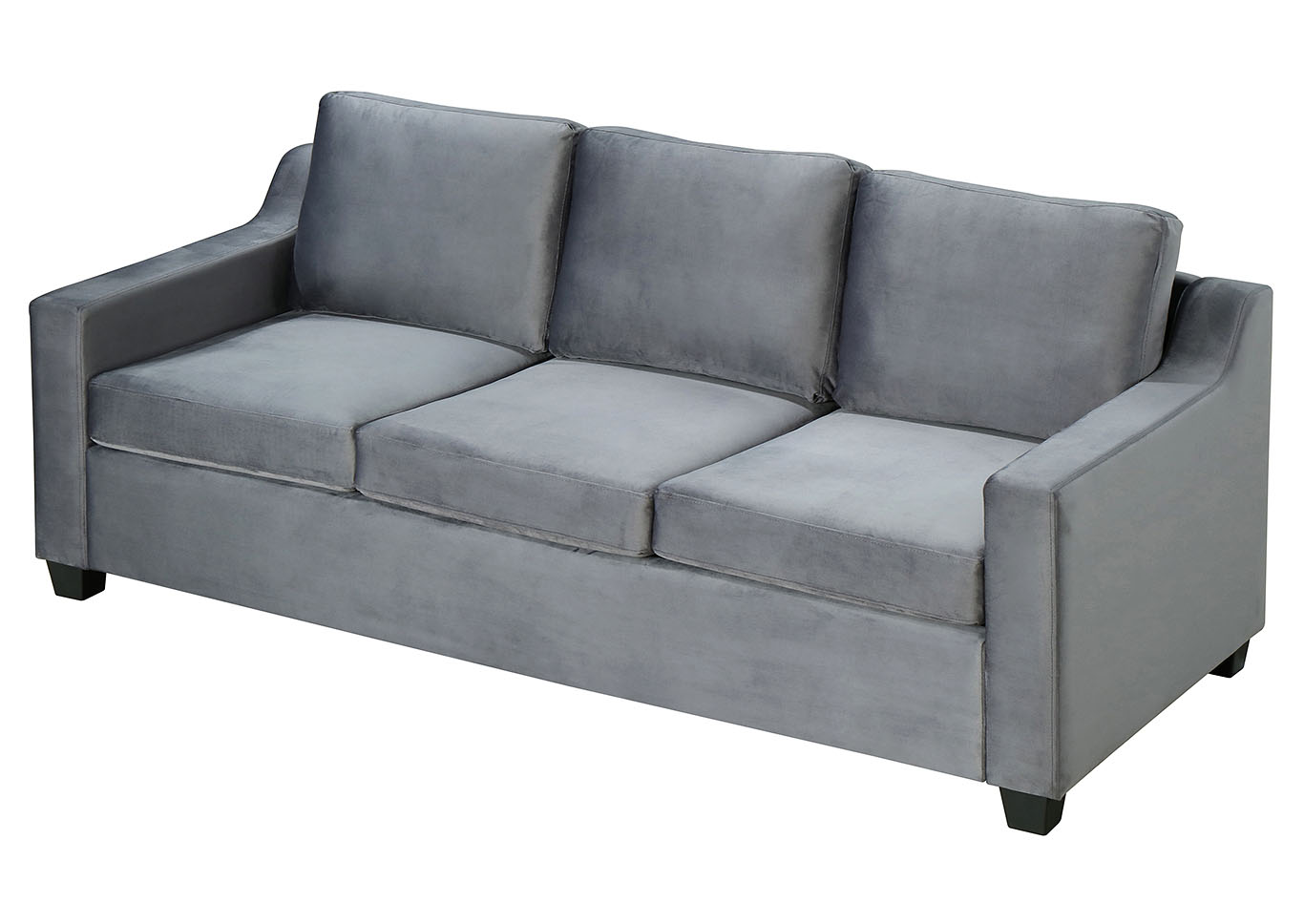 Ashley Gray Stationary Sofa,Glory Furniture