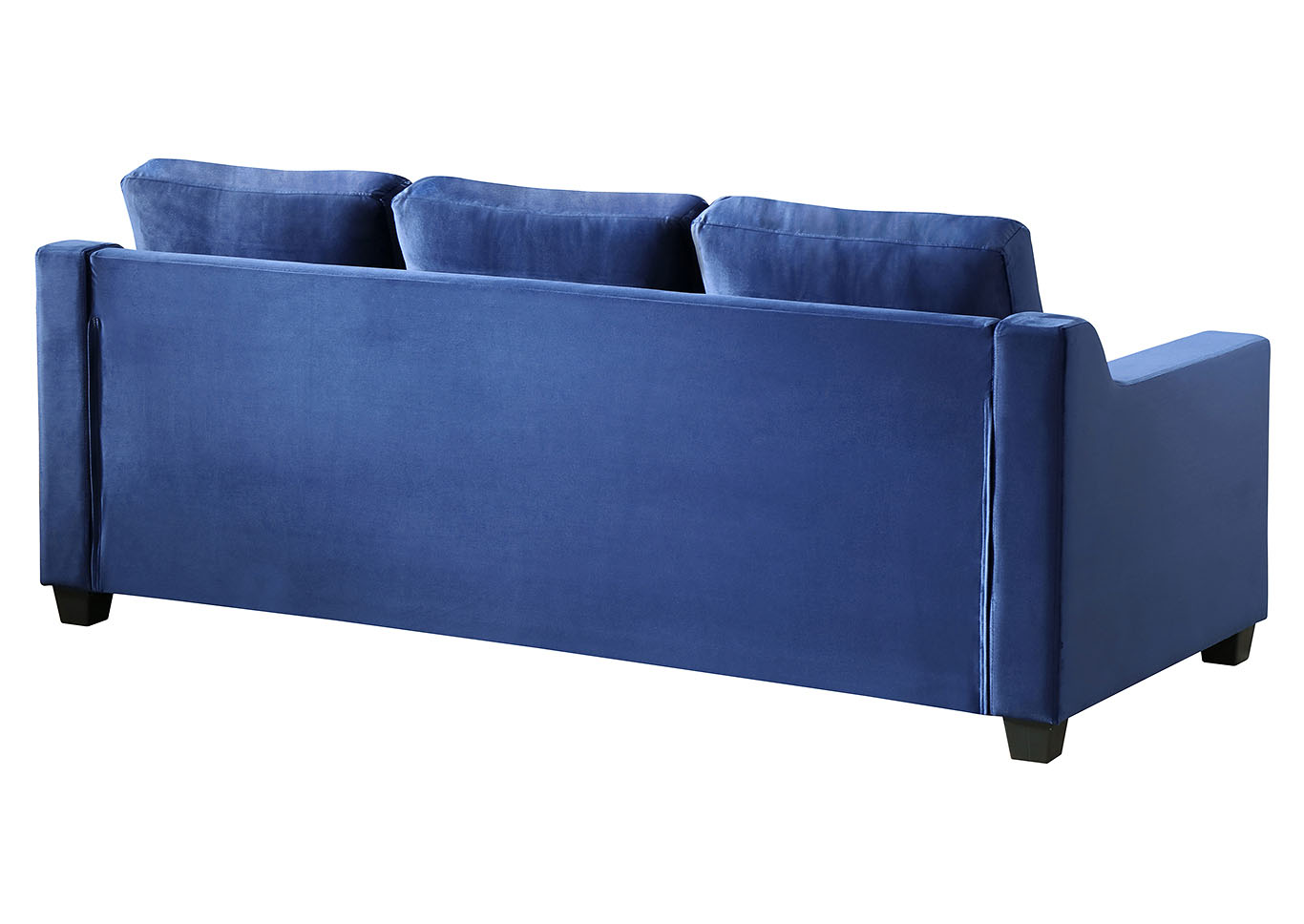 Ashley Navy Blue Stationary Sofa,Glory Furniture