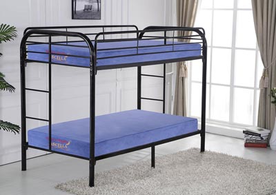 Image for Black Twin/Twin Bunkbed