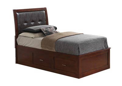 Image for Cherry Full Storage Bed