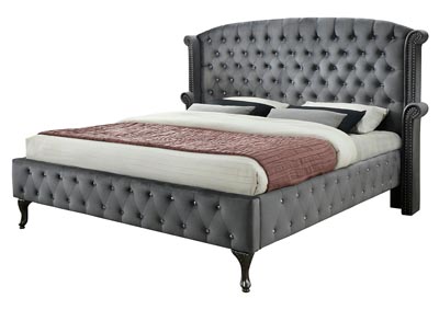 Lucca Gray King Bed,Glory Furniture