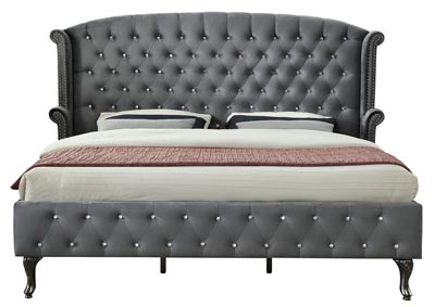 Lucca Gray King Bed,Glory Furniture