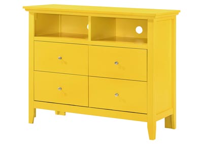 Hammond Yellow Chest,Glory Furniture