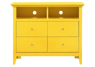 Hammond Yellow Chest,Glory Furniture