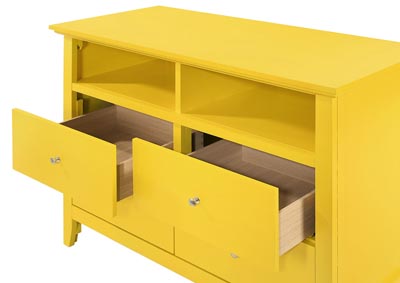 Hammond Yellow Chest,Glory Furniture