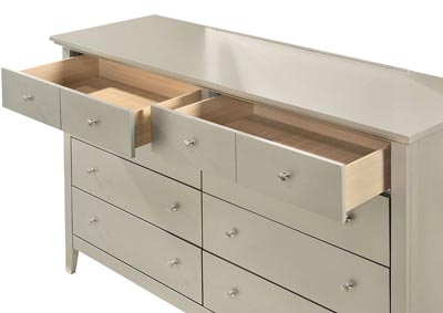 Hammond Silver Champagne Dresser,Glory Furniture