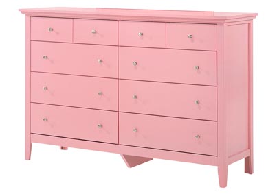 Hammond Pink Dresser,Glory Furniture