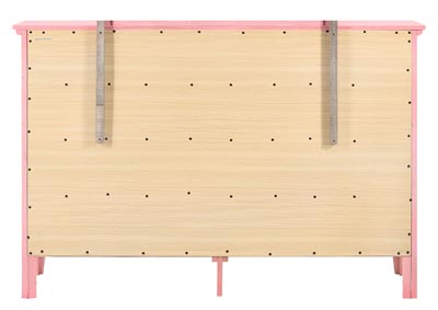 Hammond Pink Dresser,Glory Furniture