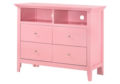 Hammond Pink Chest,Glory Furniture