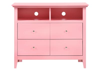 Hammond Pink Chest,Glory Furniture