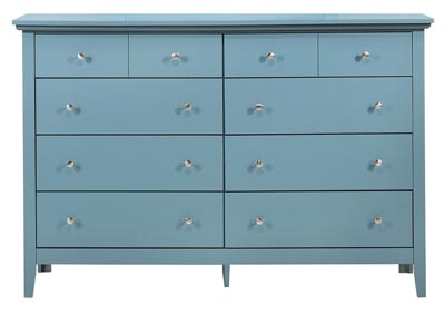 Hammond Blue Dresser,Glory Furniture